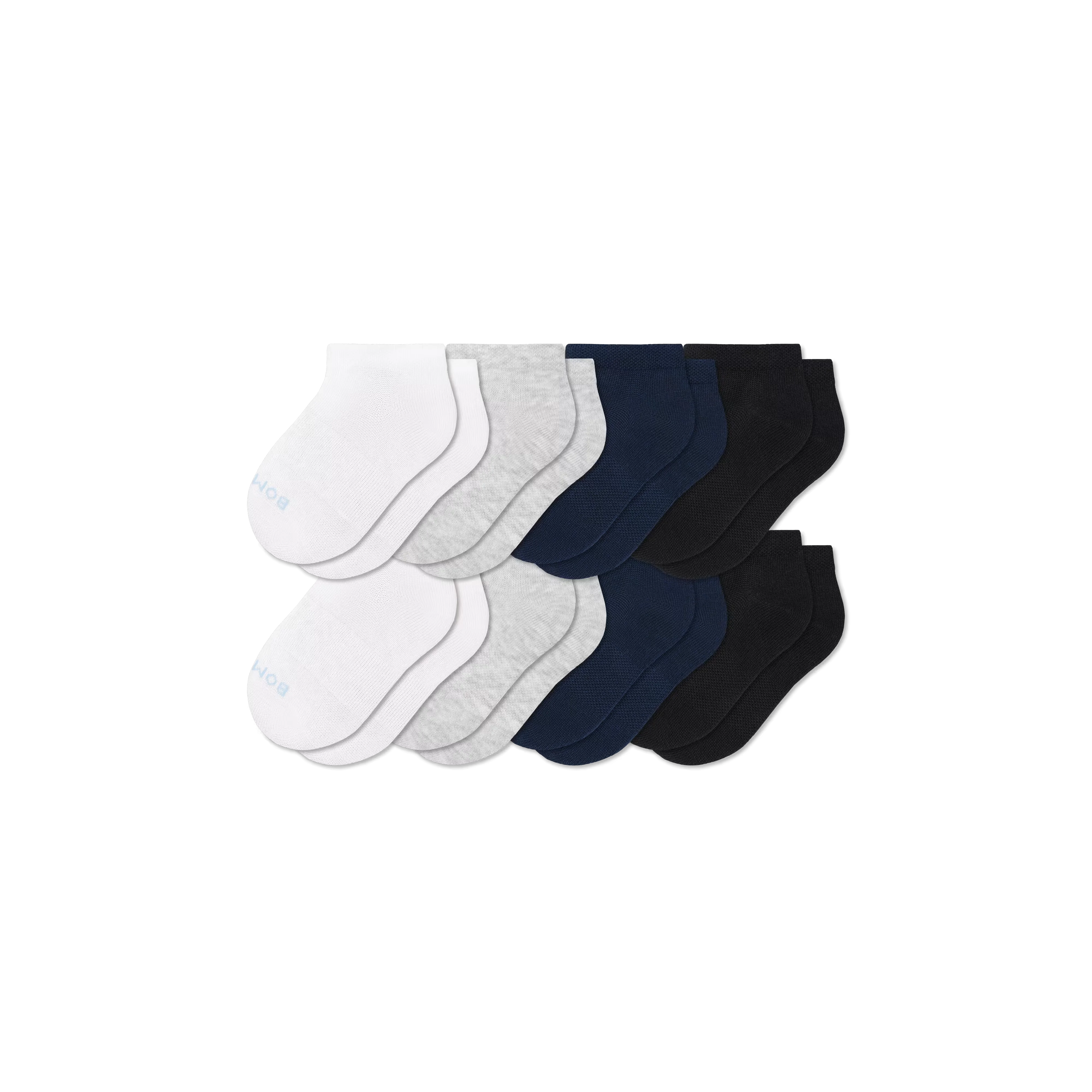 Junior Lightweight Ankle Sock 8-Pack